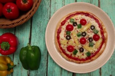 Veg Pizza Amul Recipe | ଭେଜ୍ ପିଜା ରେସିପେ | Amul Recipes