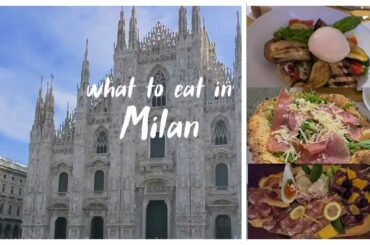 Milan-what to eat in Milan, Italy-2day trip for fashion shopping business trip |유럽출장