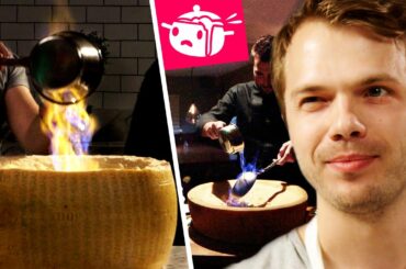 I Tried To Re-Create This Flaming Cheese Wheel Pasta