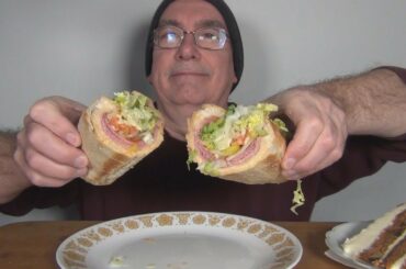 ASMR Eating an Italian Sub and Rambling on