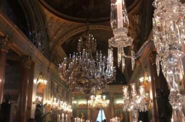 The Most Glamorous Dining Hall at the Palazzo Borghese in Florence Italy