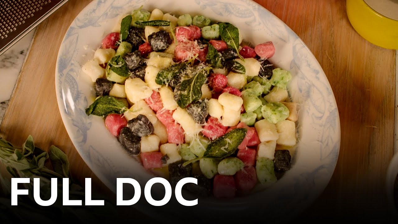 Rainbow Gnocchi Recipe | Michela's Tuscan Kitchen | BBC Documentary Rainbow Gnocchi Recipe | Michela's Tuscan Kitchen | BBC Documentary