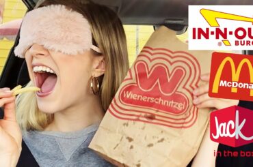 DECIDING WHICH FAST FOOD FRIES ARE THE BEST BLINDFOLDED | Kelsey Impicciche