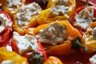 Stuffed Roasted Peppers | Italian Recipes | EASY TO LEARN | QUICK RECIPES