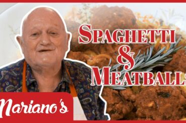 The PERFECT Sunday Dish - Spaghetti & Meatballs! | Mariano's Cooking | S2E4
