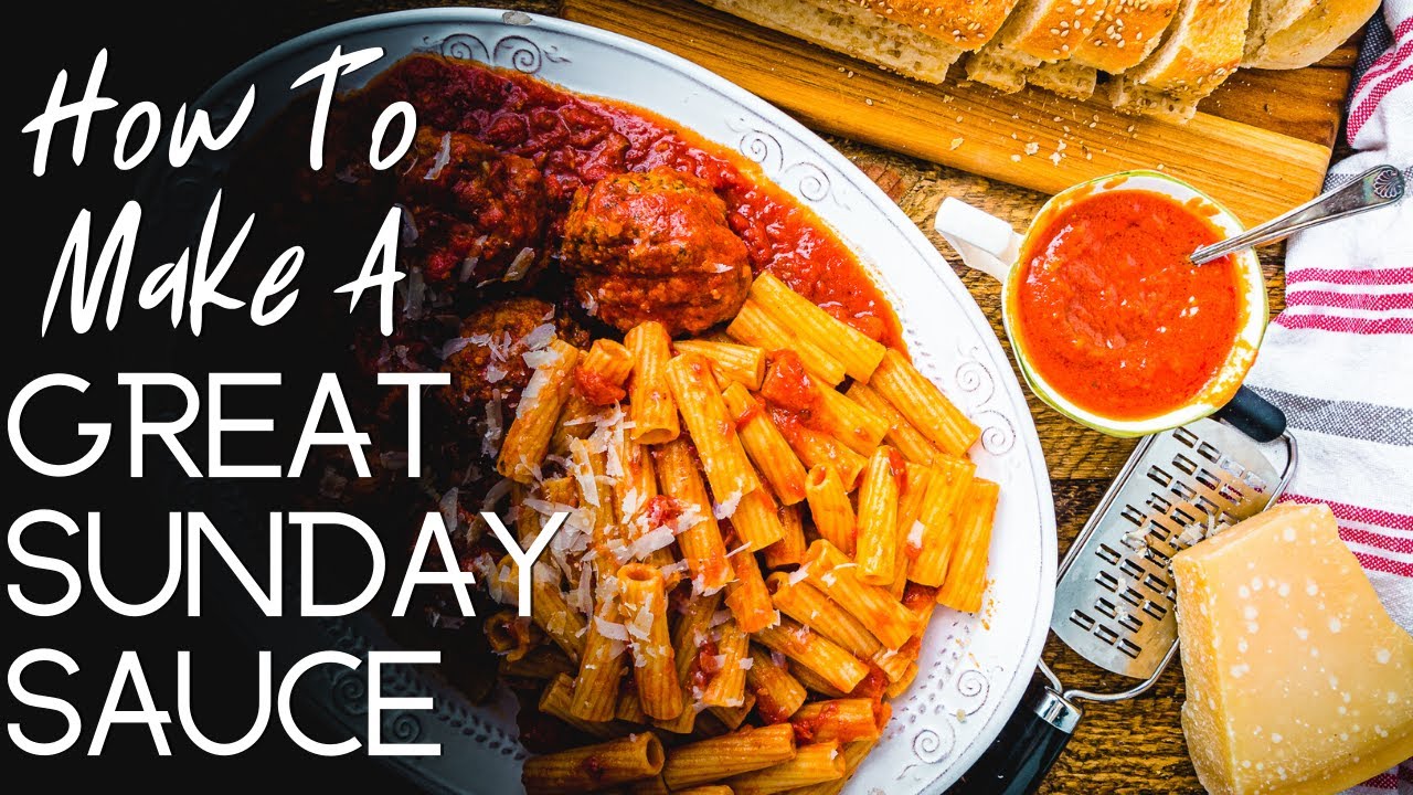 How to Make Amazing Sunday Sauce (Gravy) with Italian Sausages and Pork How to Make Amazing Sunday Sauce (Gravy) with Italian Sausages and Pork