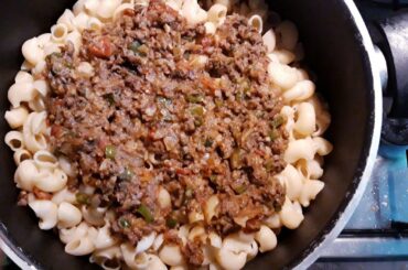 Simple and Easy Mutton Keema Pasta Recipe|How to Make Mutton Keema Pasta|italianandindianchef