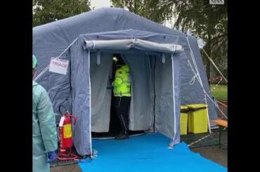 Hospital in northern Italy expands ground for coronavirus patients | ABC News