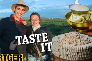 Top Food YouTuber Luke Martin Tries Mongolian Food | Taste It