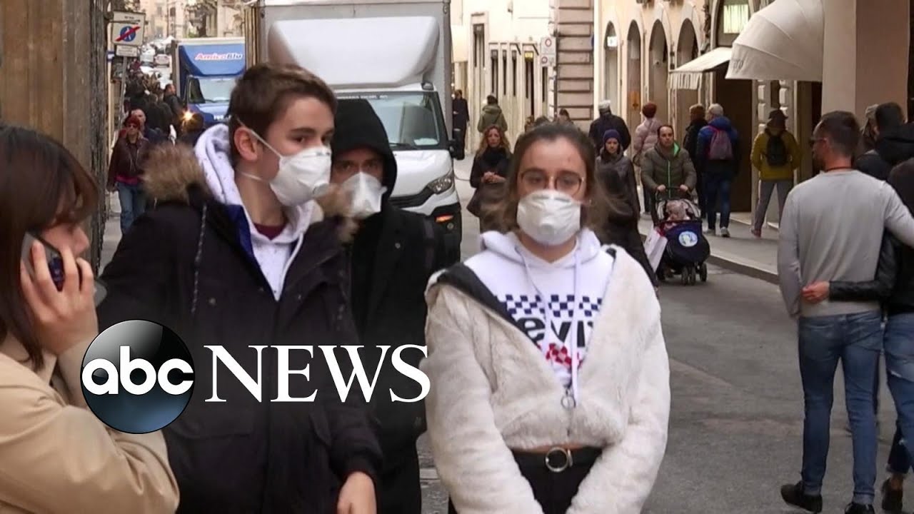 Italy on lockdown as thousands of new cases emerge overseas l ABC News Italy on lockdown as thousands of new cases emerge overseas l ABC News