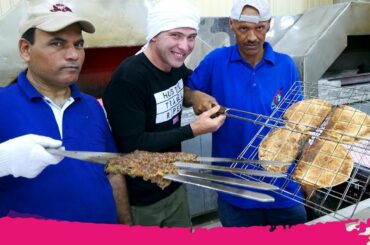 Incredible KUWAITI KEBABS & TEA at Traditional Cafe Shemaimry | Kuwait City, Kuwait