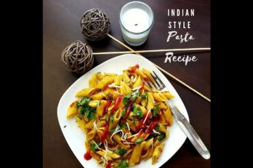 Indian Style pasta re recipe/ vegan recipe