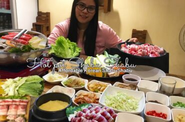BEST AFFORDABLE KOREAN SHABU SHABU HOT POT AT 1970 GRILL | PHILIPPINES