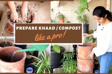 Here is how anyone can make Khaad/Compost from Food Waste at Home