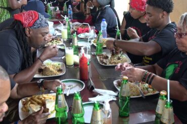 Fine Dinning in Accra at Country Kitchen for lunch - Ghana Dec 2019 Tour