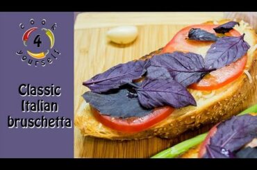 Bruschetta recipe | Italian cuisine from Cook4yourself.com