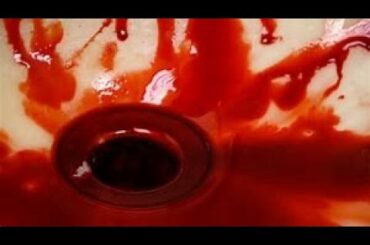 "RED WINE" flowing from sinks in Italy....