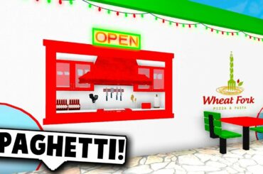 I MADE A ITALIAN FOOD TRUCK ON BLOXBURG! (Roblox Bloxburg) Roblox Roleplay