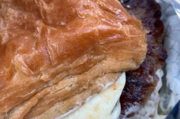 Wendy's NEW Breakfast Menu: Sausage, Egg & Swiss Croissant Review
