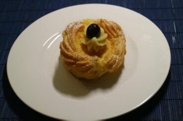 ST  JOSEPH’S DAY BAKED ZEPPOLE