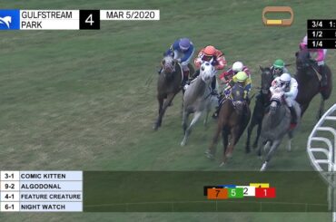 Gulfstream Park March 5, 2020 Race 4