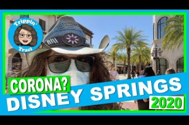 Precaution Against Coronavirus at Disney Springs in Orlando, Florida