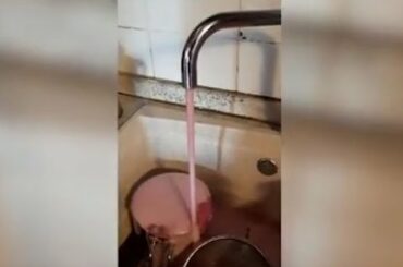 Malfunction sends red wine flowing through water pipes of Italian town
