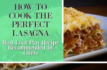 Authentic Italian Food That You Can Make In Your Home! Easy Lasagna Recipe With Iron Chef Italian