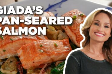 Pan-Seared Salmon with Giada De Laurentiis | Food Network