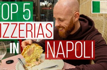 Top 5 pizzerias in NAPOLI | MUST-try pizzas | Napoli vlog [2020] | Scotsman trying Italian food 🍕🍕