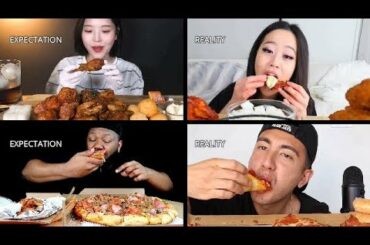 MUKBANGERS EXPECTATION VS REALITY