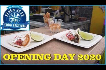 OPENING DAY! Seven Seas Food Festival At Sea World San Diego 2020