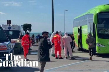Health authorities check all passengers travelling from northern Italy