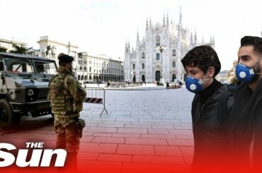 Italy quarantines 16 MILLION people in  measures to stop the deadly spread of coronavirus