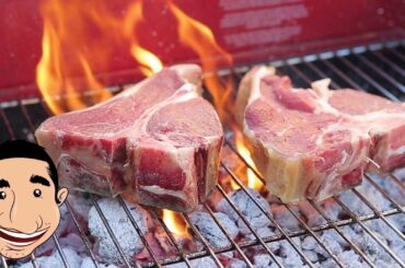 Grilled T Bone Steak Florentine Style | How to Cook a Florentine Steak - Cooking with Charcoal