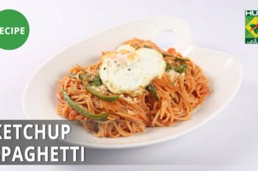Ketchup Spaghetti Recipe | Food Diaries |  Zarnak Sidhwa | Italian Food