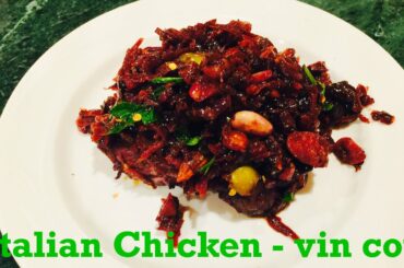 Italian chicken vin coto