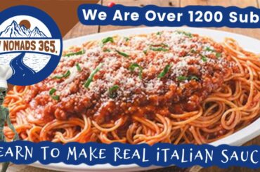 Authentic Spaghetti Sauce. The Best Pasta Gravy! Sauce Made Easy