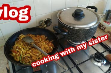 COOKING WITH MY SISTER (  ইতালি ভ্লগ )VLOG / ITALY VLOG / 2020