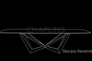 Skorpio Keramik Dining Table by Paolo Cattelan & Andrea Lucatello