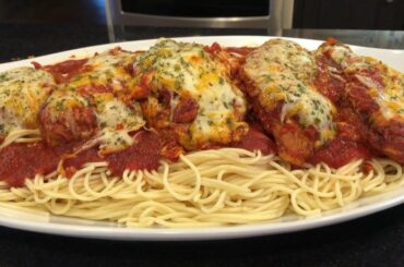 Chicken Parmesan: Meso's Famous Better Than Olive Garden Better Than Maggianos