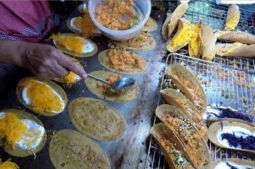 Bangkok Street Food. Crispy Pancakes Khanom Buang. Thai Tacos. Thai Crepes. Thailand