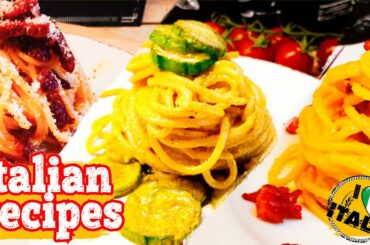 COOKING in Italian 3 best Carbonara recipes !!! italian recipes  !!!!