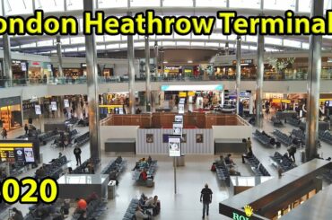 Heathrow Terminal 2 Departure Hall 2020