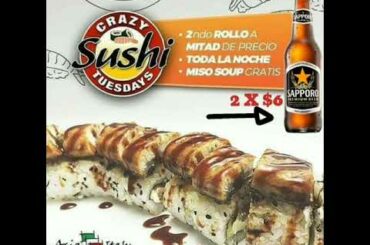 Crazy Sushi Tuesday