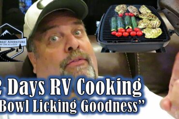 RV Living - 2 Days RV Cooking    Mediterranean Chicken Rice Bowl