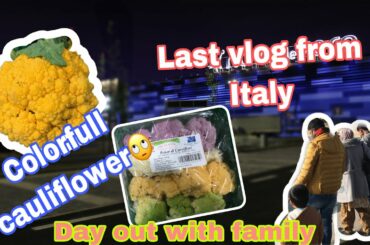 LAST VLOG FROM ITALY 😢🇮🇹 (ইতালি ভ্লগ) /COLOURFUL  CAULIFLOWER??/ ITALY VLOG /2020