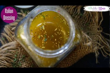 Italian Dressing Recipe I Homemade Italian Dressing for Pasta Salad I Salad Dressing Recipe