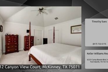 3412 Canyon View Court, McKinney, TX 75071