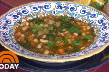 Padma Lakshmi Talks About ‘Top Chef’ And Makes A Classic Italian Soup | TODAY